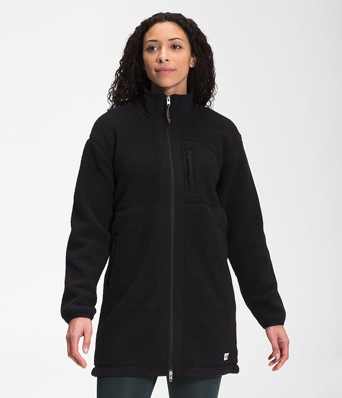 Chaqueta Softshell The North Face Mujer Cragmont De Lana Coat Negras - Peru 26504AGEX